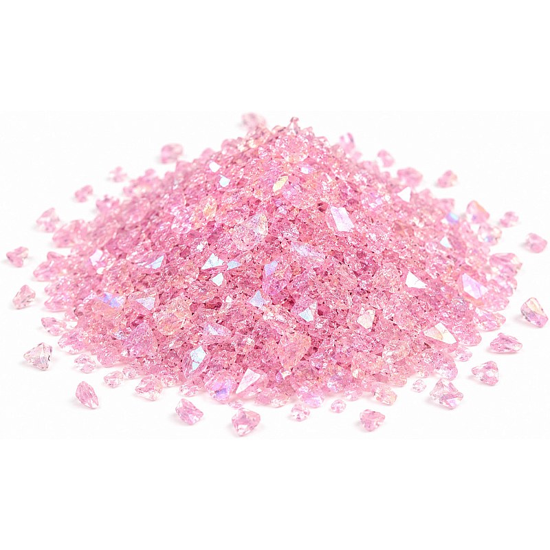 Resin Studio Pink Iridescent Glass Flakes (50g) RS2075