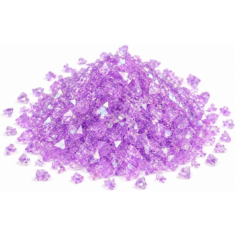 Resin Studio Purple Iridescent Glass Flakes - 100g RS2090