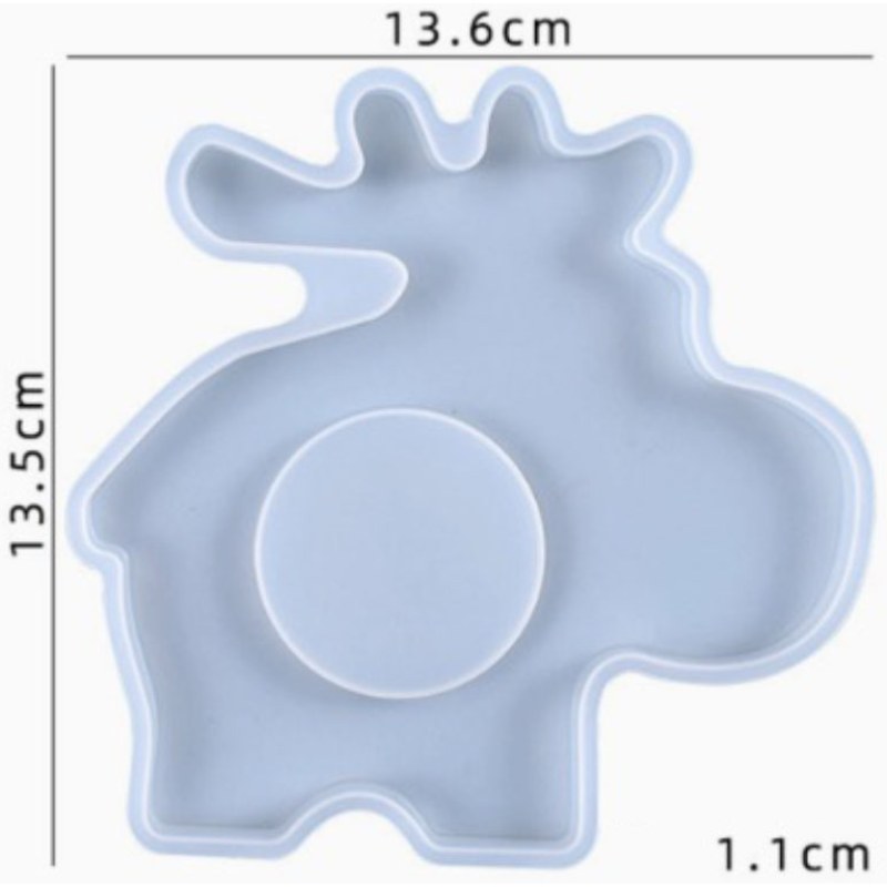 Resin Studio Reindeer Trinket Tray Silicone Mould RSM5206 additional image 2