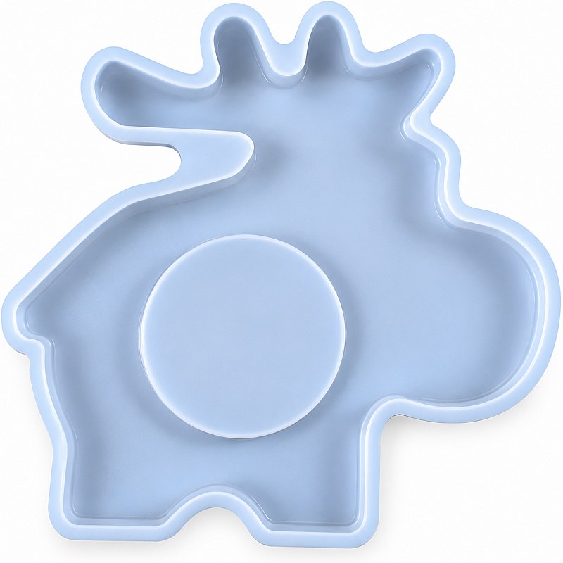 Resin Studio Reindeer Trinket Tray Silicone Mould RSM5206