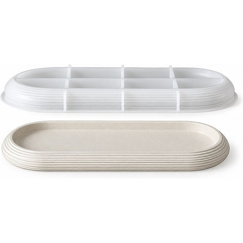 Resin Studio Ribbed Oval Tray Silicone Mould RSM5179