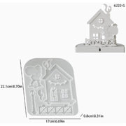 Resin Studio Santa at Christmas House Scene Silicone Mould RSM5188 additional image 2