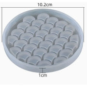 Resin Studio Scallop Pattern Coaster Silicone Mould RSM5203 additional image 2