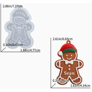 Resin Studio Sean Gingerbread Man Christmas Decoration Silicone Mould RSM5242 additional image 2