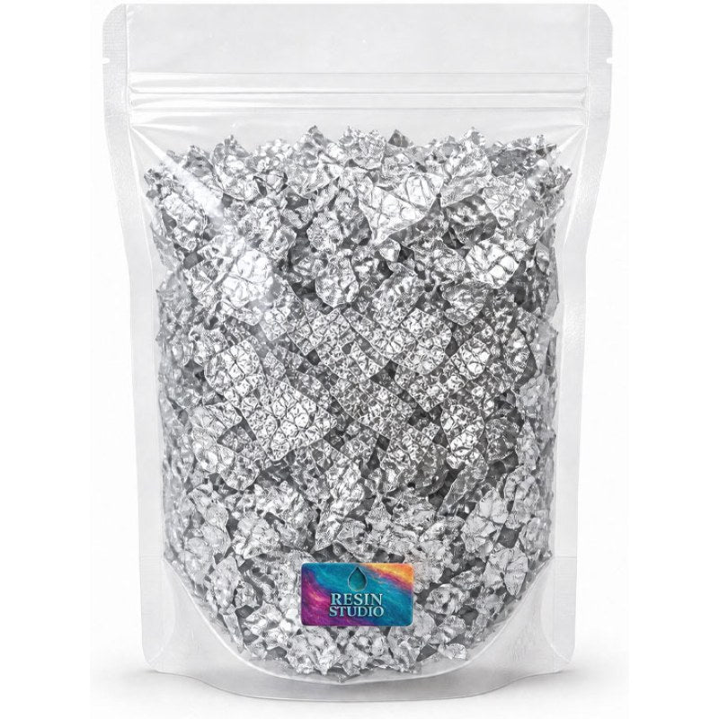 Resin Studio Silver Foil Flakes for Resin Art & Crafts – 20g RS2028