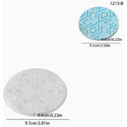 Resin Studio Snowflake Round Coaster Silicone Mould RSM5219 additional image 2