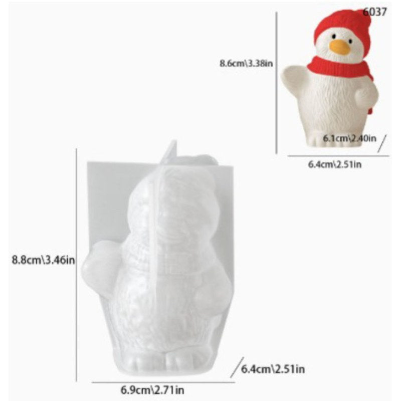 Resin Studio Snowman Silicone Mould RSM5159 additional image 2