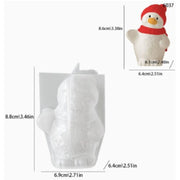 Resin Studio Snowman Silicone Mould RSM5159 additional image 2