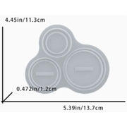 Resin Studio Tealight Holder Base & Top Silicone Mould for RSM5259–RSM5262 RSM5263 additional image 2
