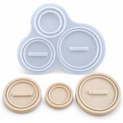 Resin Studio Tealight Holder Base & Top Silicone Mould for RSM5259–RSM5262 RSM5263