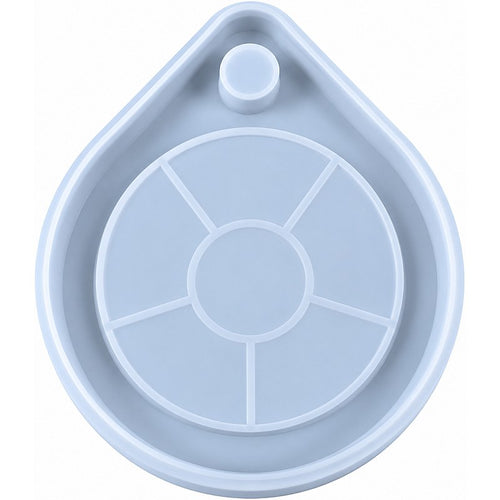 Resin Studio Teardrop Divided Palette Silicone Mould RSM5200