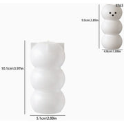 Resin Studio Three-Tier Snowman Pot Silicone Mould RSM5223 additional image 2