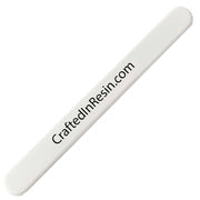 Crafted in Resin Silicone Stirring Stick White