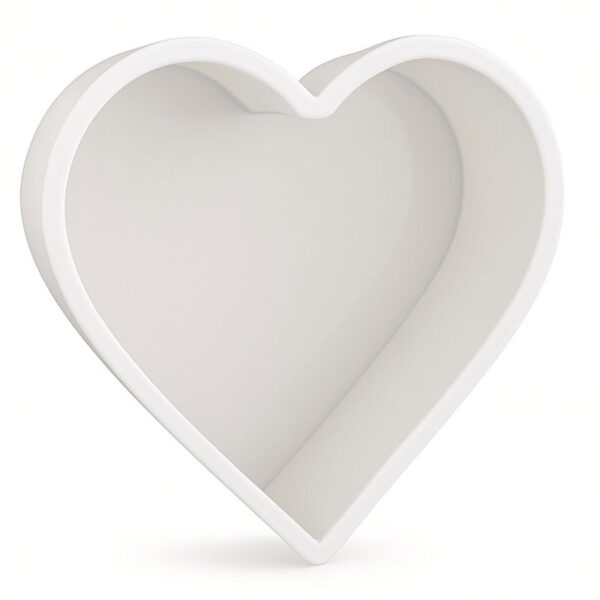 Heart shaped silicone mould image