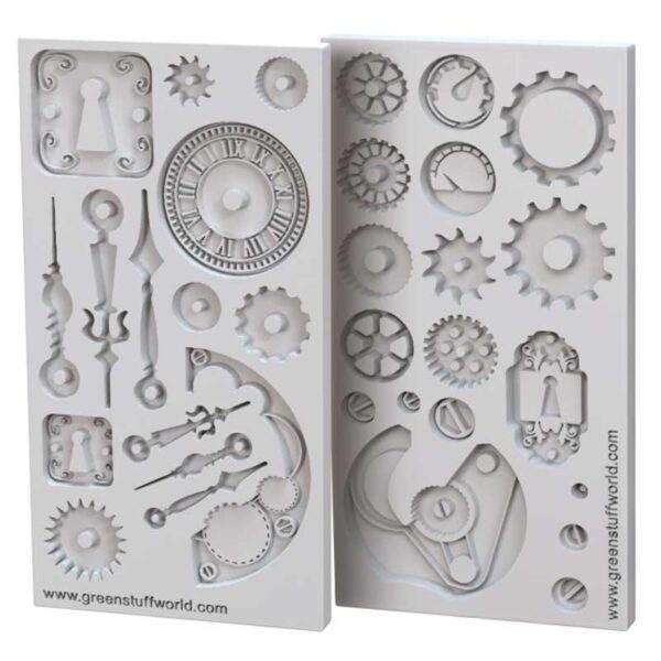 Green Stuff World Steampunk silicone mould image