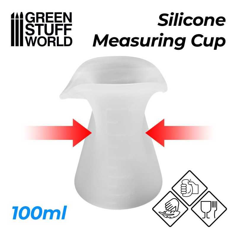Green Stuff World Silicone Measuring Cup (100ml) 2417 - Image 3