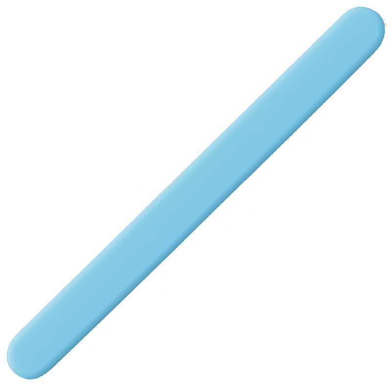 Crafted in Resin Silicone Stirring Stick Blue