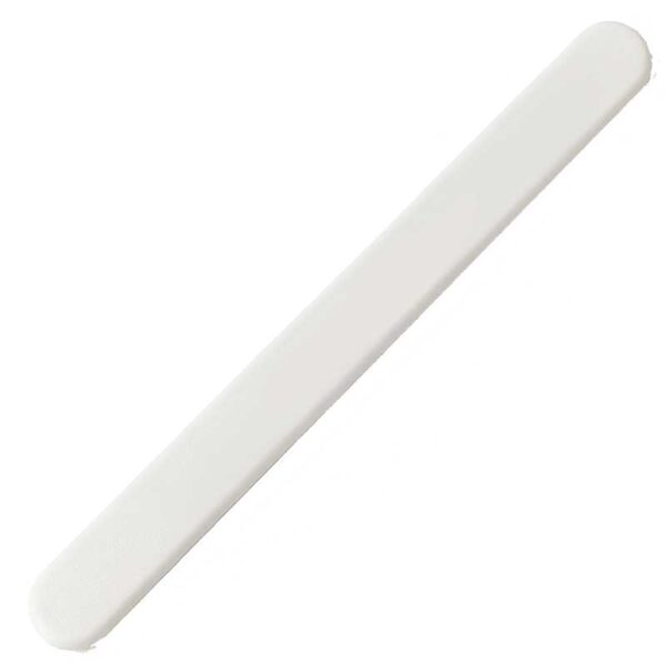 Crafted in Resin white stirring stick image no logo