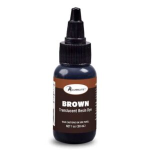 Alumilite Translucent Brown Liquid Epoxy Dye (1oz)