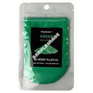 Alumilite Green Glow Metallic Pigment Powder (15g)