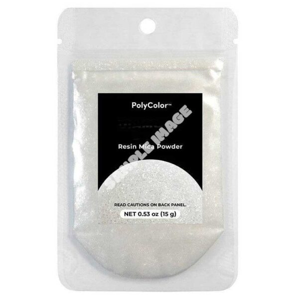 Alumilite Silver Glitter Pigment Powder image