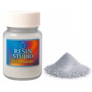 Resin Studio Silver Grey Mica Pigment Powder product photo