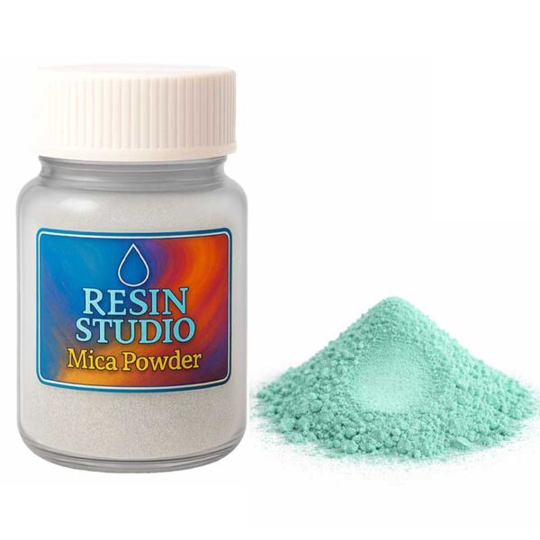 Resin Studio Deep Dry Green Mica Pigment Powder product photo