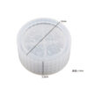 Silicone mould round storage box