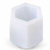 Hexagonal container silicone mould