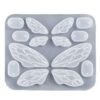 Silicone mould for casting wing-shaped decorative pieces product photo