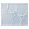 Silicone mould for casting arch-shaped jewellery components product photo
