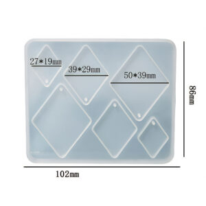 Diamond jewellery silicone mould