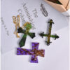 Cross shape resin mould