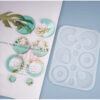 Abstract silicone resin mould