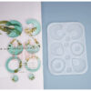 Abstract shape silicone mould