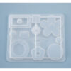 Mixed shape silicone mould