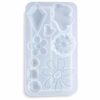 Decorative shape casting silicone mould