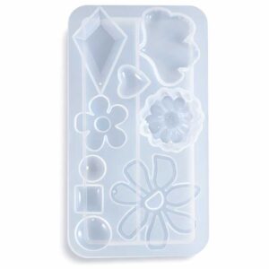 Decorative shape casting silicone mould