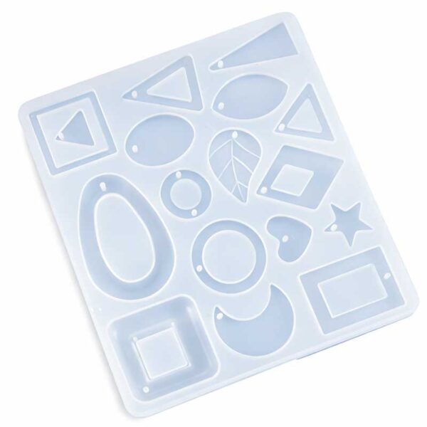Geometric shape casting silicone mould