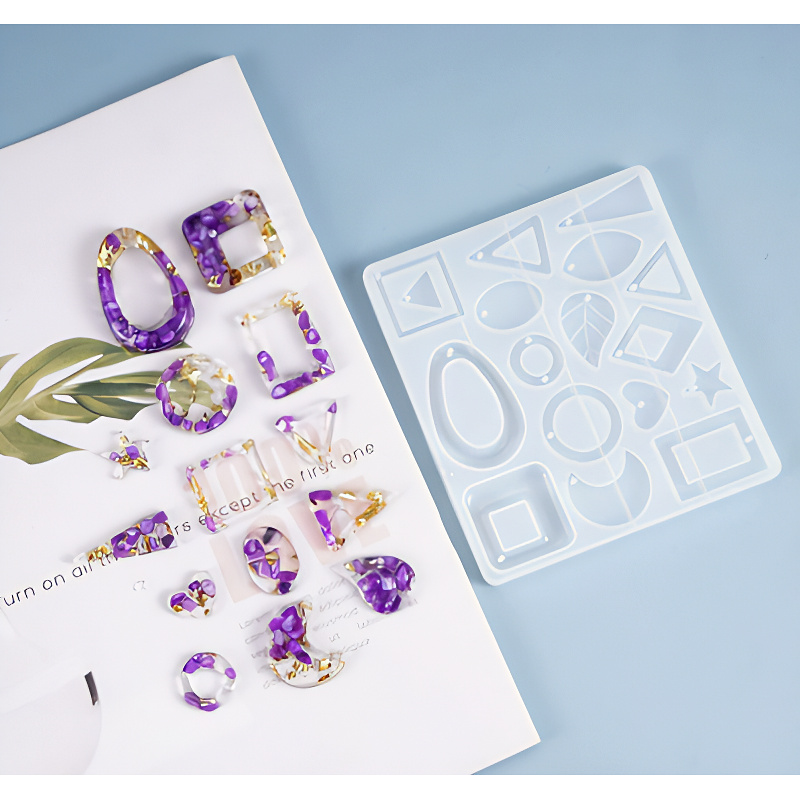 Geometric shape silicone mould