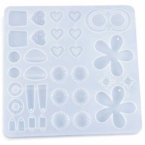 Decorative multi-shape casting silicone mould
