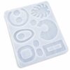 Abstract mixed shape casting silicone mould