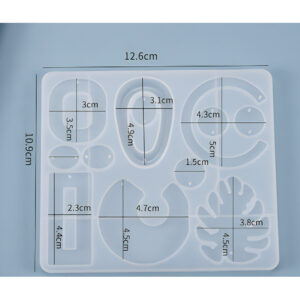 Mixed shape silicone casting mould