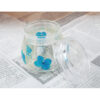 Silicone mould rounded jar with lid