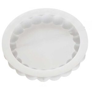Scalloped Round Silicone Mould