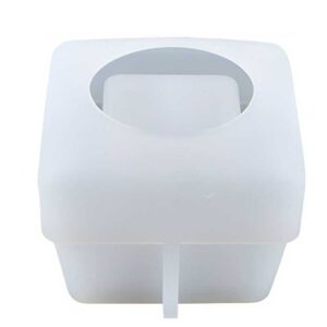 Square Cup Silicone Mould (86mm x 66mm)