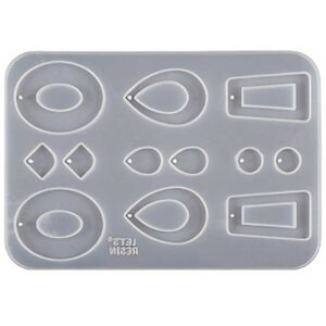 Mixed Oval and Rectangle Charm Silicone Mould