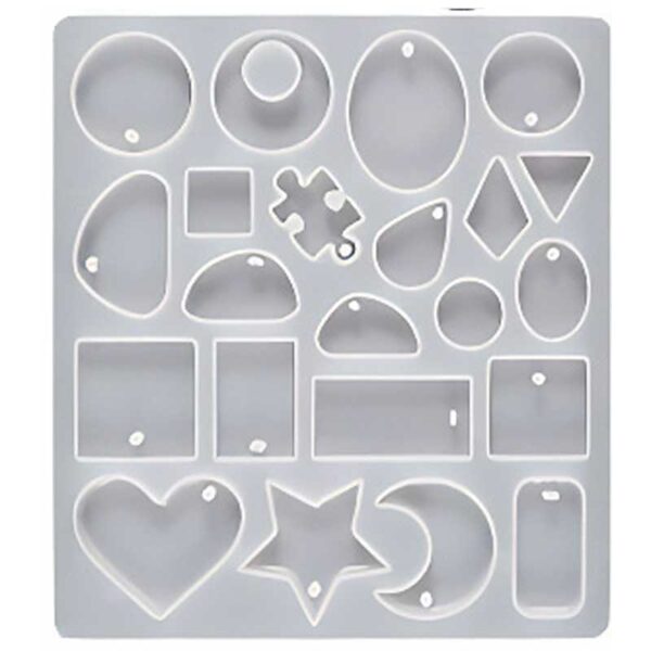 Mixed Shape Charm Silicone Mould