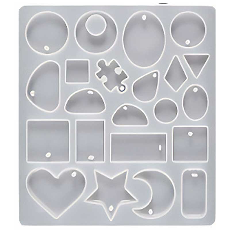 Mixed Shape Charm Silicone Mould