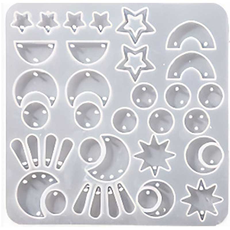 Mini Shapes Silicone Mould